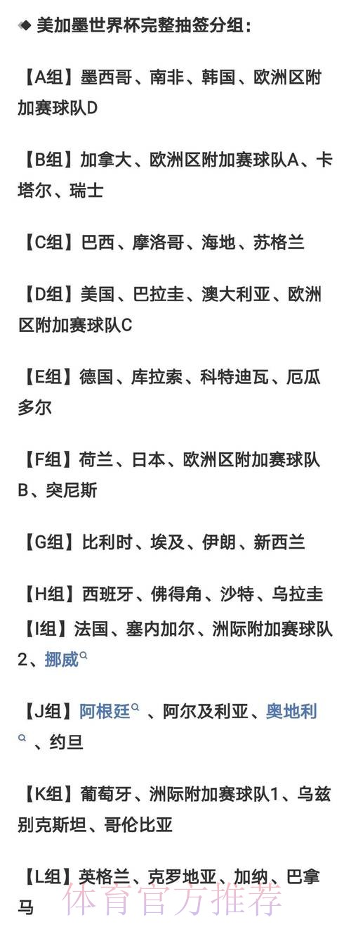 2026世界杯实时比分推荐